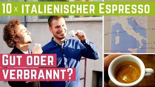 Italienischer Espresso - Gut oder verbrannt? | 10 Espresso-Topseller im Test