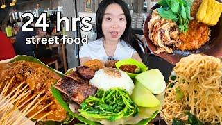 24hrs of STREET FOOD in Jakarta (mie ayam, sate padang, nasi tempong + more)