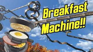 Fallout 4 Contraptions DLC - BREAKFAST MACHINE contraption!!