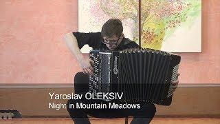 Oleksiv: Night in Mountain Meadows ACCORDION / Олексів: Ніч на полонині Puneyko Роман Пунейко баян