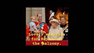 Wow, check out, baby prince George smiling at the balcony.￼ Lovely memories for Royals .