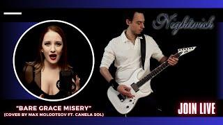 NIGHTWISH - Bare Grace Misery (Cover by Max Molodtsov feat. @canelasol)