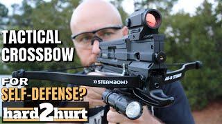 Testing the AR-6 Tactical Repeating Crossbow: Accuracy, Range and Stopping Power! (Bonus: Tomahawk!)