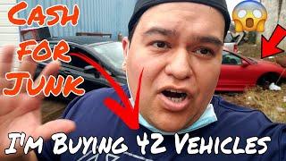 IM BUYING 42 JUNK CARS / SCRAP FOR CASH 