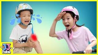 아파요~호~해주세요. 재미있는 장난감 인기동요 상황극으로 영어도 배워요. Boo Boo Story & ABC song Nursery Rhyme for kids [JJ tube]