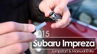 2015 Impreza Battery | Jumpstart & Manual Entry | Morrie's Brooklyn Park Subaru