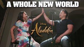 A WHOLE NEW WORLD - Disney's Aladdin - Father & Daughter Cover JillianTubeHD ft. DTSings