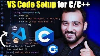 How to install C & C++ in Visual Studio Code | Setup VS Code for C & C++ Programmers [ 2024 ] 