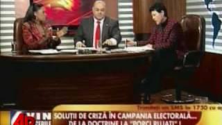 Insults, Water Hurled During Romania TV Debate