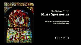 Missa Spes nostra von Max Rädlinger