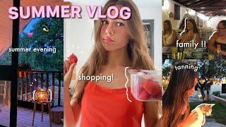 SUMMER DAY IN MY LIFE VLOG: productive & fun, shopping, tanning + more!