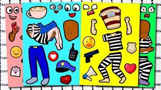 Brainrot x Sprunki | COPS x PRISONERS LOVE MOD | Ballerina Cappuccina Tung Tung Tung Sahur Assassino