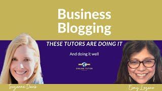 Business Blogging for Tutors