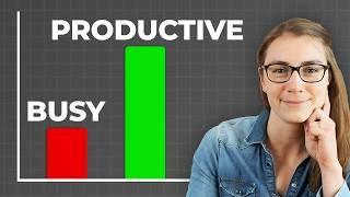 The ONLY 4 Things You Need to Become More Productive