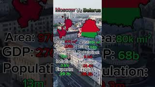 Moscow Vs Belarus?! #geography #history #facts #europe #dailyfacts #maps #mapping #trending #shorts