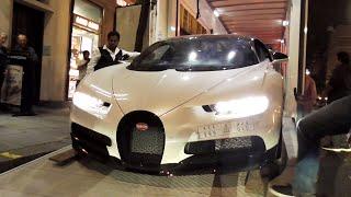 SUPERCARS in LONDON The Arab £2.5Million BUGATTI CHIRON arrival - FLASHBACK #08