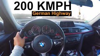 German Highway (Autobahn) 200 KMPH | BMW | Germany Tamil Vlog | All4Food