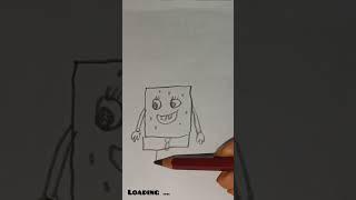 SpongeBob drawing️ | #spongebob | SOUJUZ DRAWING