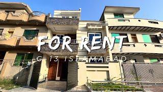 House For Rent 4 Marla G-13 Islamabad