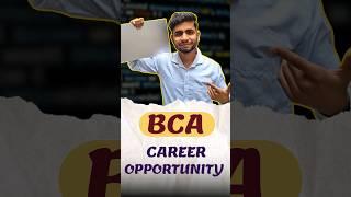 BCA Career Opportunities | Gopal Shukla #shorts
