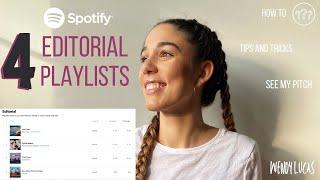 I GOT ONTO 4 SPOTIFY EDITORIAL PLAYLISTS IN 4 MONTHS | Tips to get on Spotify Editorial Playlists