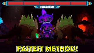 The FASTEST way to BEAT NIGHTMARE HOGANOSH RAID BOSS in Loomian Legacy!