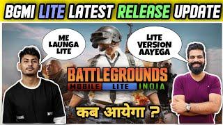 BATTLEGROUNDS MOBILE INDIA LITE VERSION RELEASE DATE | BIG YOUTUBERS REACTION ON #WeWantBGMILite