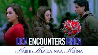 Dev, Maya & Rhea cross paths | Kabhi Alvida Naa Kehna | Shah Rukh Khan, Rani Mukerji & Preity Zinta