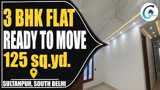 3 BHK Ready To Move Flat in South Delhi | 3 BHK in South Delhi | Registry and Loan Flats | Gharmandi