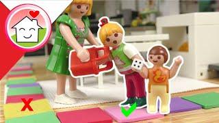 Playmobil po polsku Nie stań na złym miejscu – gra planszowa - Rodzina Hauser