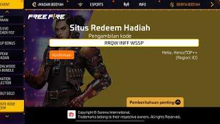 Bagi Bagi Kode Redeem Free Fire Terbaru 18 Maret 2025