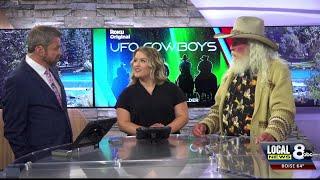 UFO Cowboy Jeff Sailors on Local News 8 at noon with Jeff and Kailey