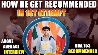 NDA 153 Recommended personal interview || best SSB Interview  || Must watch for SSB #nda #ssb