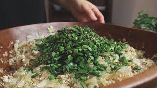 How To Make Cabbage Dumplings!