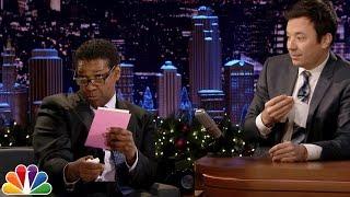 Denzel Washington Dramatically Reads Greeting Cards