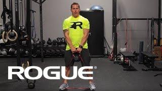 Equipment Demo - Banded Kettlebell Swing - Rogue Fitness