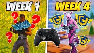 1 Month Fortnite Keyboard to Controller Progression