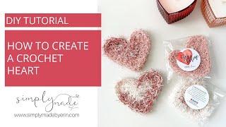 How to Crochet a Heart | Free Crochet Tutorial