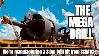 The Megadrill Project (A 3m Drill bit that goes 250m deep. It's WILD!)