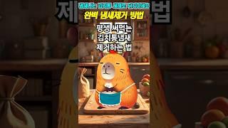 김치통 냄새제거는 이것으로! #김치통냄새제거법 #김치통얼룩#김치통세척 #김치통냄새빼는법#살림팁 #락스