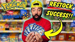 WALMART Pokemon RESTOCK SUCCESS!  8 HITS from 12 Packs!!