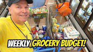 How much do we spend on GROCERIES per week -- now that we're retired?