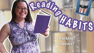 MY READING HABITS * sharing my favorite things about books and reading