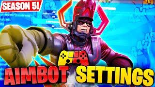 *BEST* Fortnite Controller Settings/Binds! *SECRET* Aimbot Settings - Xbox/PS5 | Whoods Settings