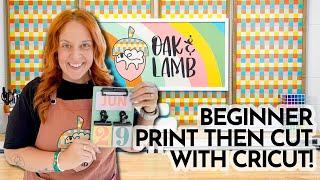 The Easiest Cricut Print Then Cut Project EVER!