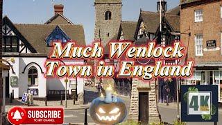 Much Wenlock is a market town and parish in Shropshire, England.#4k #travel #englishvillage #4k