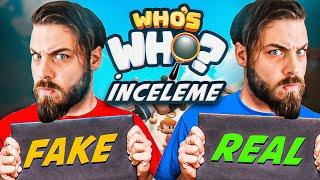 ELRAENN EKİP İLE WHO'S WHO ? İNCELEME | UÇAN TEKME