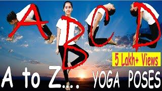 Alphabet Yoga I YOGA for Kids I Alphabet Poses I Easy Yoga Poses for Kids I Happy international yoga