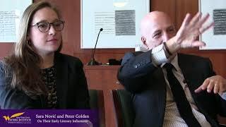 Sara Novic and Peter Golden Discuss Their Early Lit Influences