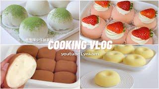 VIETSUB | Tổng hợp các công thức MOCHI -  Mochi chanh, Mochi kem matcha, Tiramisu mochi,..